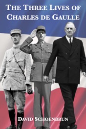 The Three Lives of Charles de Gaulle eBook cover copy